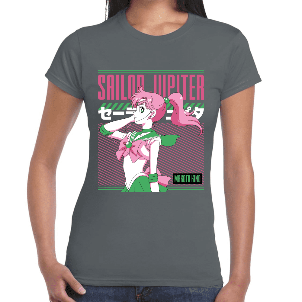 Playera Sailor Jupiter Sailor Moon Algodón Premium #1090