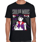 Playera Sailor Mars Sailor Moon Algodón Premium #1091