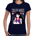Playera Sailor Mars Sailor Moon Algodón Premium #1091