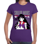 Playera Sailor Mars Sailor Moon Algodón Premium #1091