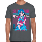 Playera Sailor Mercury Sailor Moon Algodón Premium #1092