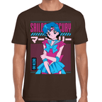 Playera Sailor Mercury Sailor Moon Algodón Premium #1092