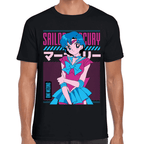 Playera Sailor Mercury Sailor Moon Algodón Premium #1092