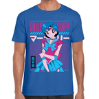 Playera Sailor Mercury Sailor Moon Algodón Premium #1092