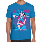 Playera Sailor Mercury Sailor Moon Algodón Premium #1092