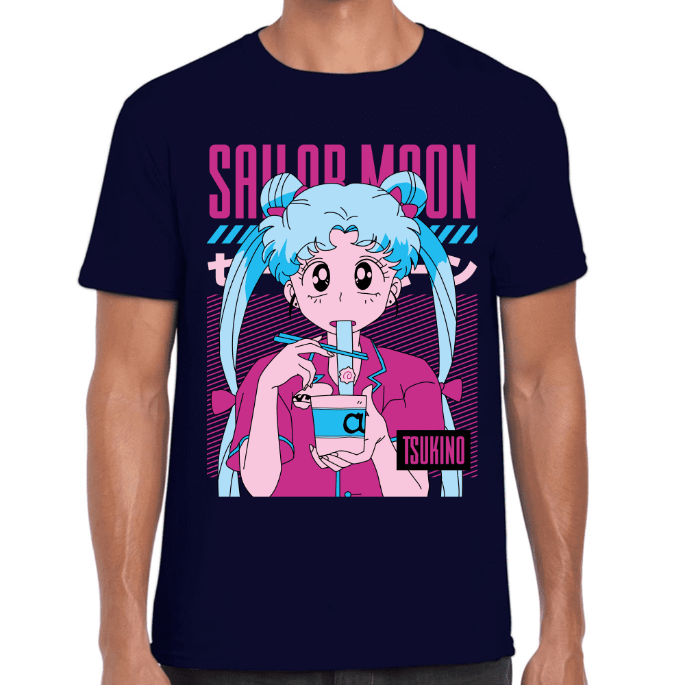 Playera Usagi Tsukino Sailor Moon Algodón Premium #1093