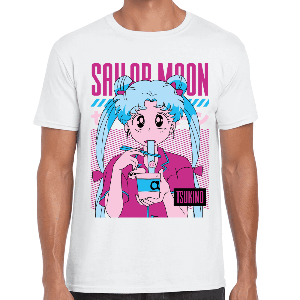Playera Usagi Tsukino Sailor Moon Algodón Premium #1093