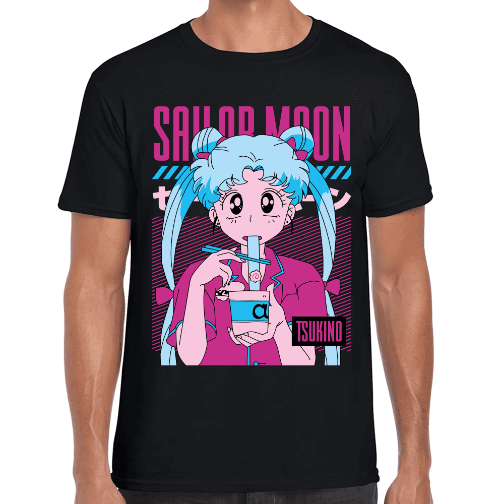 Playera Usagi Tsukino Sailor Moon Algodón Premium #1093