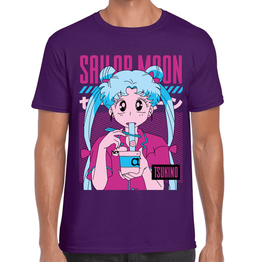 Playera Usagi Tsukino Sailor Moon Algodón Premium #1093