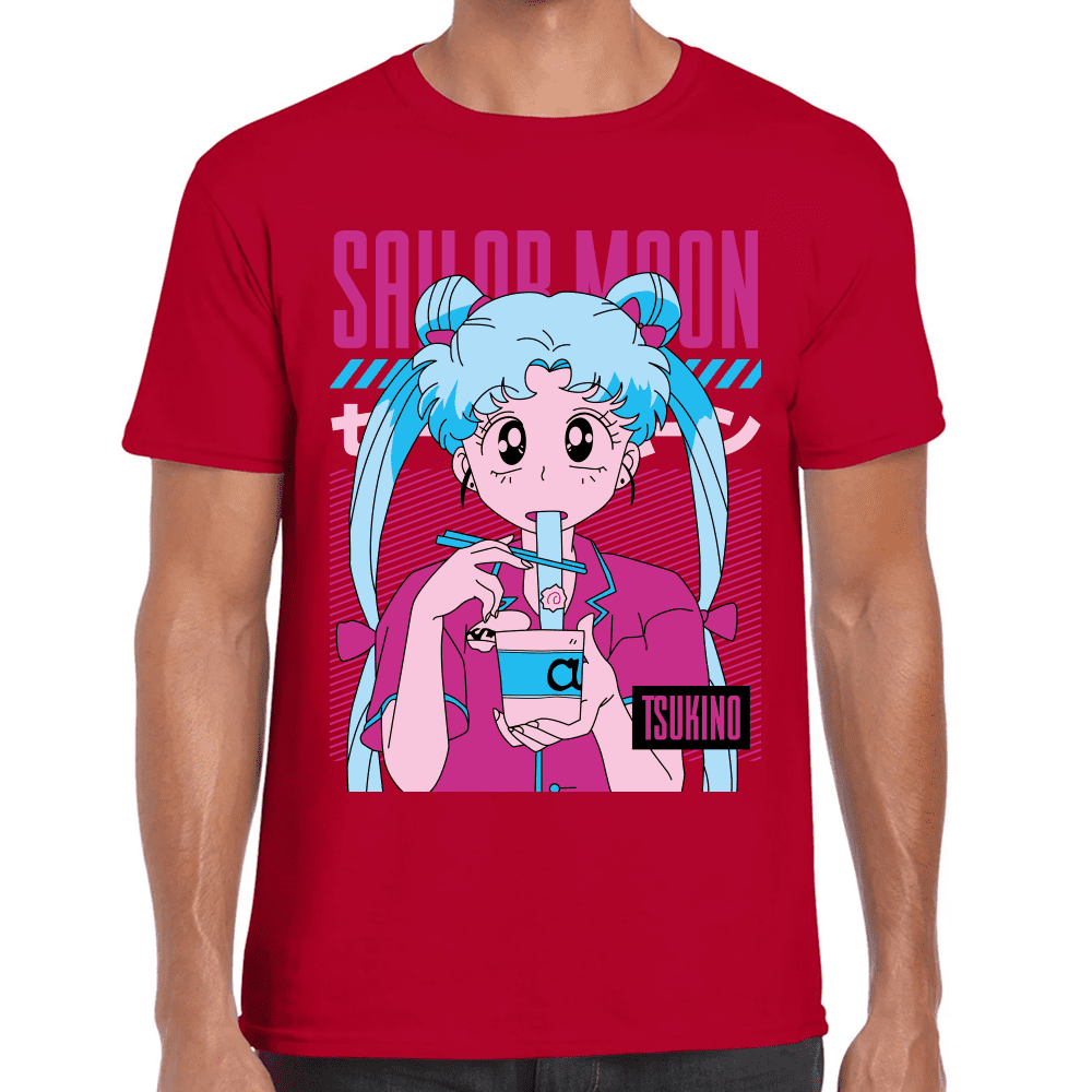 Playera Usagi Tsukino Sailor Moon Algodón Premium #1093