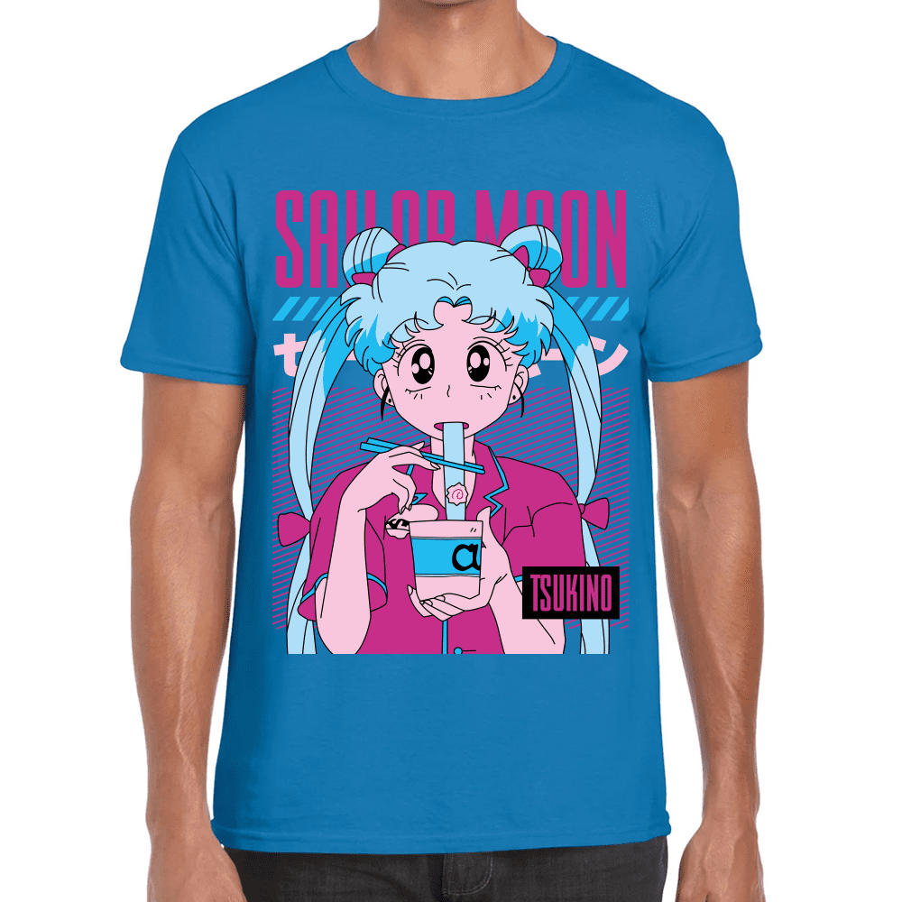 Playera Usagi Tsukino Sailor Moon Algodón Premium #1093