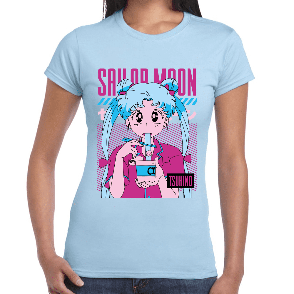 Playera Usagi Tsukino Sailor Moon Algodón Premium #1093