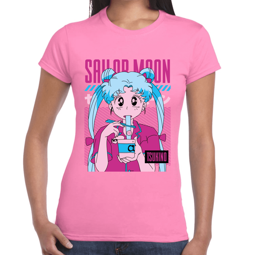 Playera Usagi Tsukino Sailor Moon Algodón Premium #1093