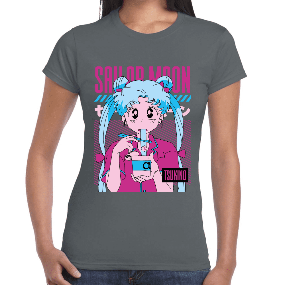 Playera Usagi Tsukino Sailor Moon Algodón Premium #1093