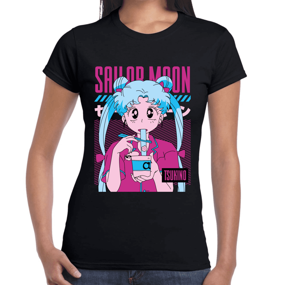 Playera Usagi Tsukino Sailor Moon Algodón Premium #1093