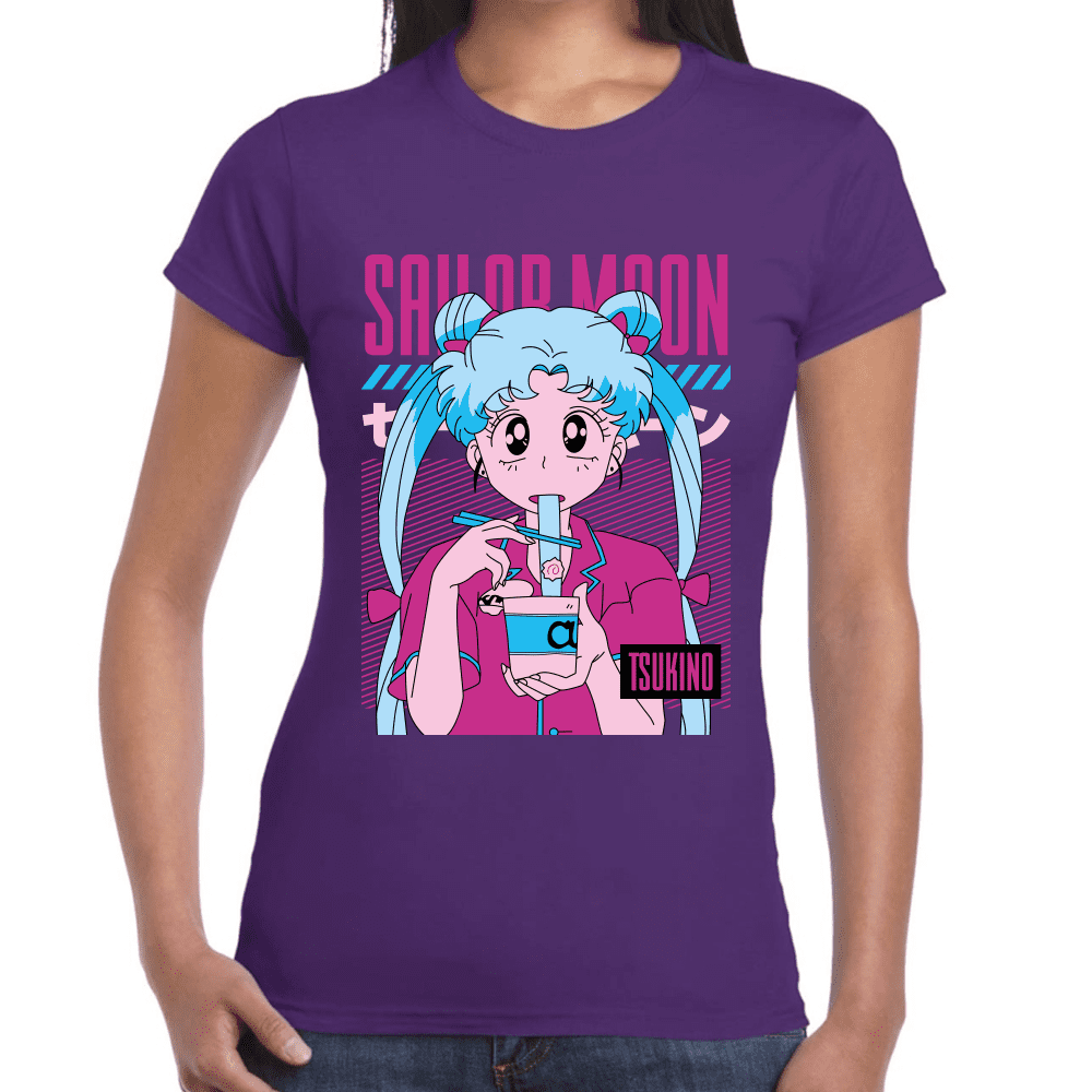 Playera Usagi Tsukino Sailor Moon Algodón Premium #1093