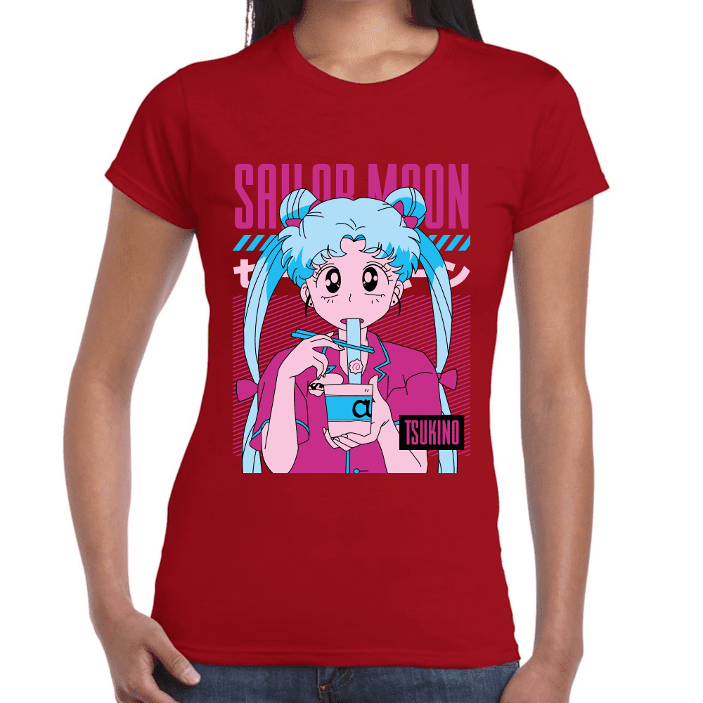 Playera Usagi Tsukino Sailor Moon Algodón Premium #1093