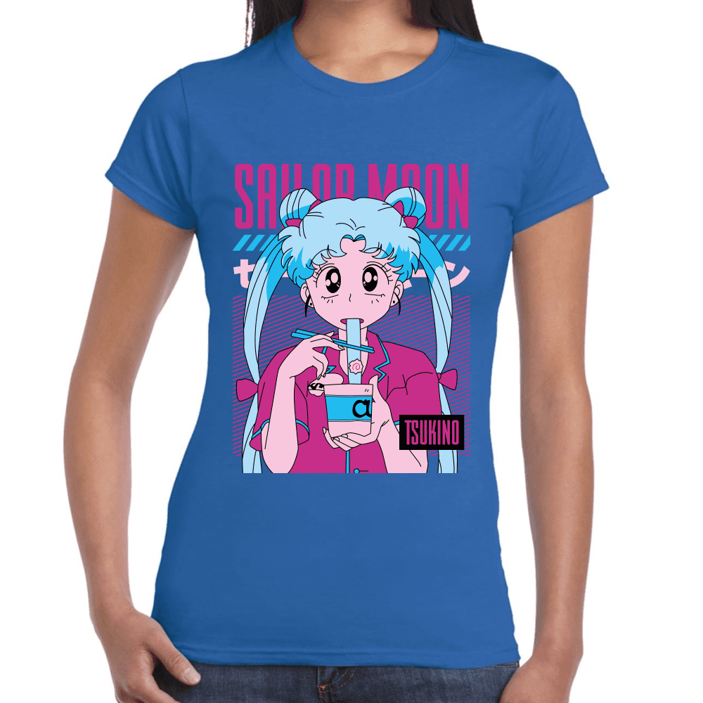 Playera Usagi Tsukino Sailor Moon Algodón Premium #1093