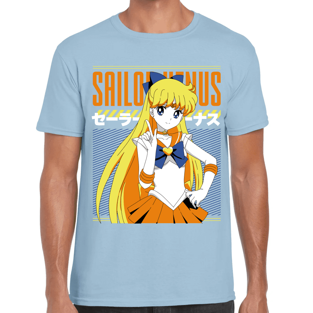 Playera Sailor Venun Sailor Moon Algodón Premium #1094