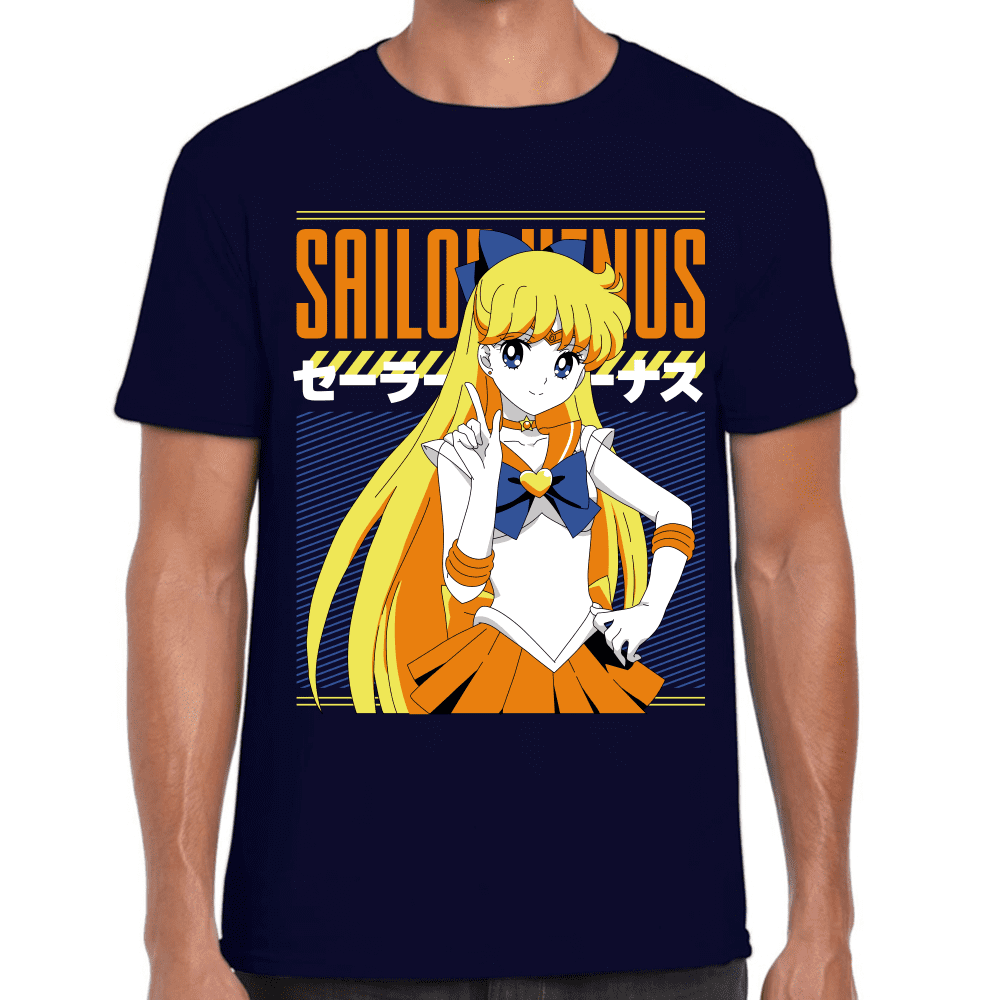 Playera Sailor Venun Sailor Moon Algodón Premium #1094