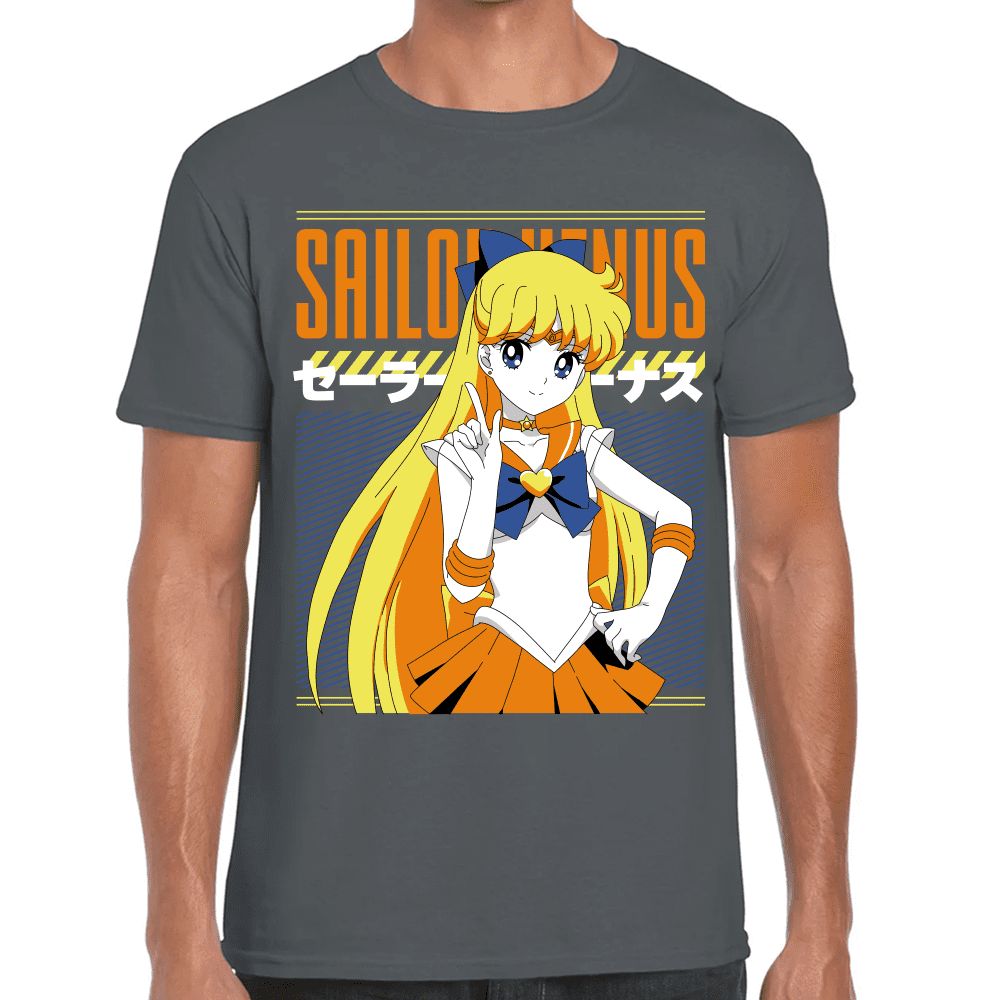 Playera Sailor Venun Sailor Moon Algodón Premium #1094