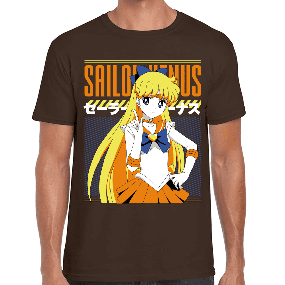 Playera Sailor Venun Sailor Moon Algodón Premium #1094