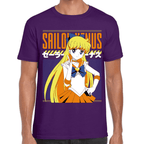 Playera Sailor Venun Sailor Moon Algodón Premium #1094