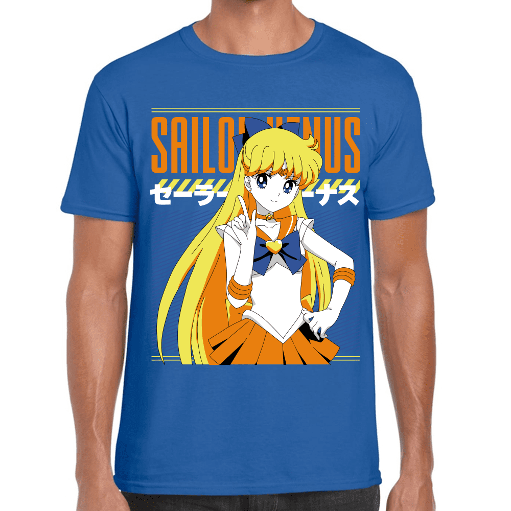 Playera Sailor Venun Sailor Moon Algodón Premium #1094