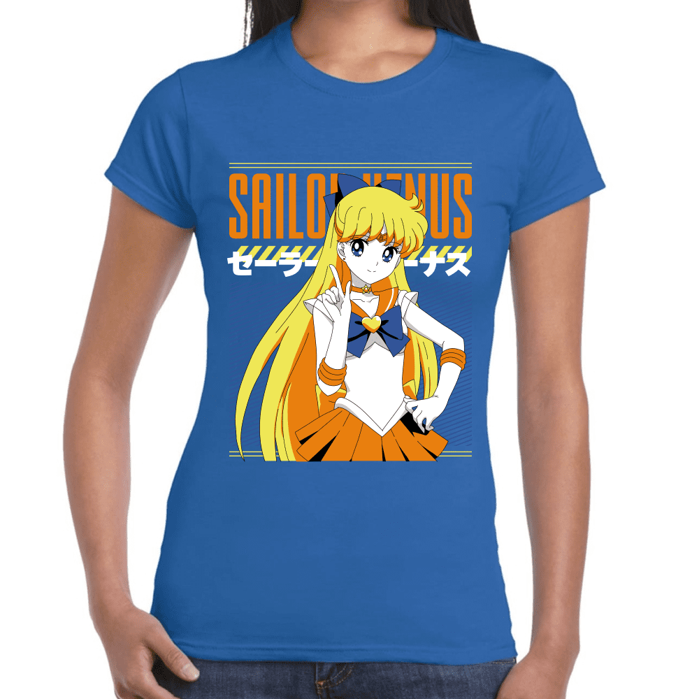 Playera Sailor Venun Sailor Moon Algodón Premium #1094