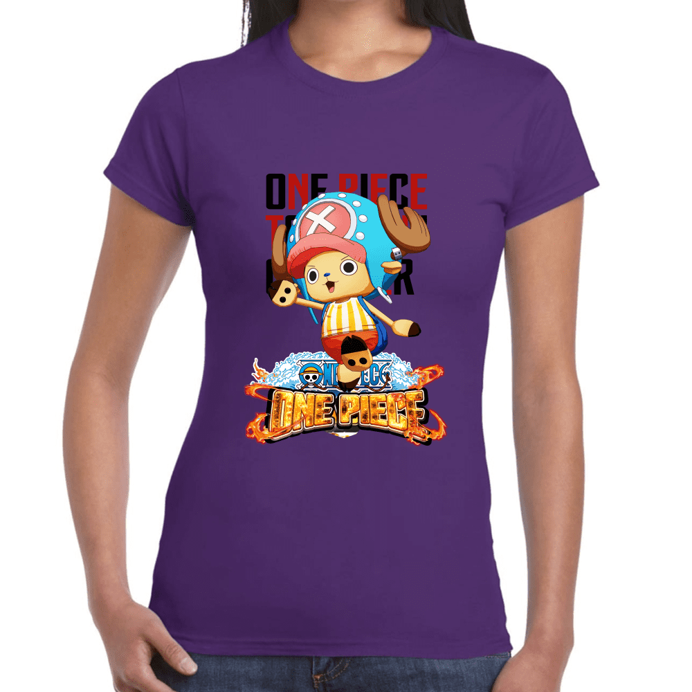 Playera Chopper One Piece Algodón Premium #1095