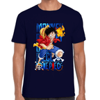 Playera Luffy One Piece Algodón Premium #1096
