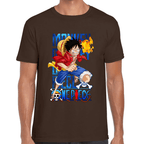Playera Luffy One Piece Algodón Premium #1096