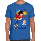 Playera Luffy One Piece Algodón Premium #1096
