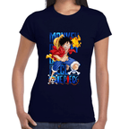 Playera Luffy One Piece Algodón Premium #1096