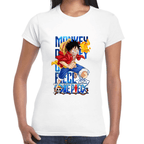 Playera Luffy One Piece Algodón Premium #1096