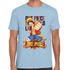 Playera Luffy One Piece Algodón Premium #1101
