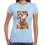 Playera Luffy One Piece Algodón Premium #1097