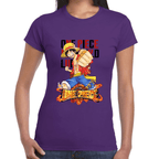 Playera Luffy One Piece Algodón Premium #1101