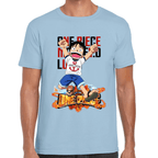 Playera Luffy One Piece Algodón Premium #1098