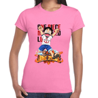 Playera Luffy One Piece Algodón Premium #1098