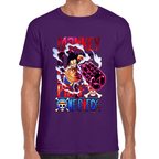 Playera Luffy One Piece Algodón Premium #1099