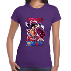 Playera Luffy One Piece Algodón Premium #1099