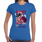 Playera Luffy One Piece Algodón Premium #1099