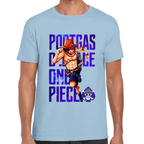 Playera Portgas D Ace One Piece Algodón Premium #1100