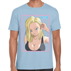 Playera Androide 18 Dragon Ball Algodón Premium #1102