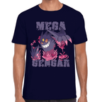 Playera Mega Gengar Pokemon Algodón Premium #1103