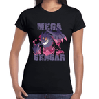Playera Mega Gengar Pokemon Algodón Premium #1103