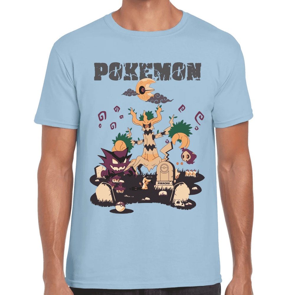Playera Pokemon Algodón Premium #1105