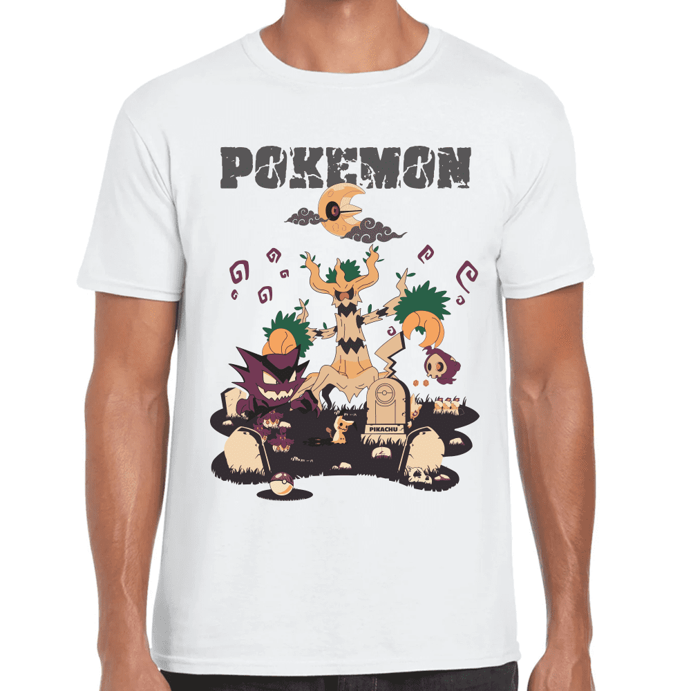Playera Pokemon Algodón Premium #1105