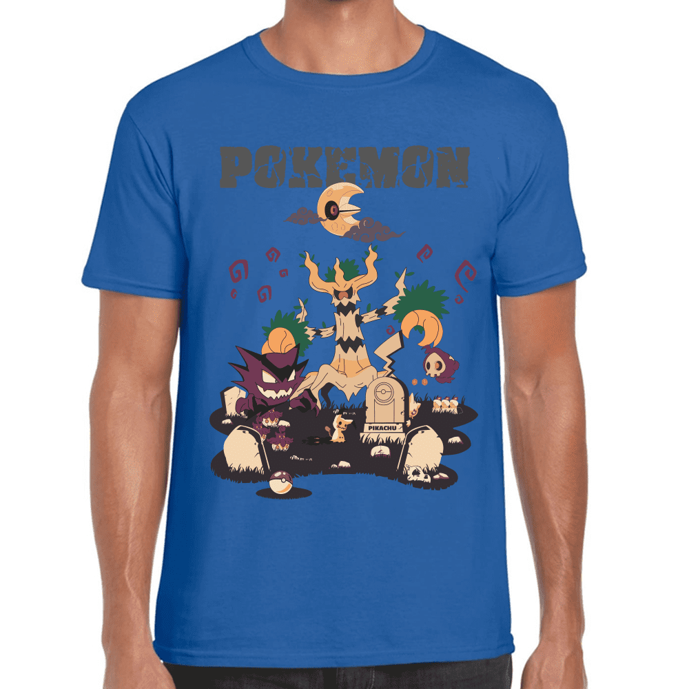 Playera Pokemon Algodón Premium #1105